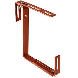 JH-Mechカラーカスタマイズヘビーデューティーアイアン<span class=keywords><strong>2</strong></span>ペアフローティングシェルフプランターホルダー耐久性のあるフラワーボックスブラケット - Product Image 2