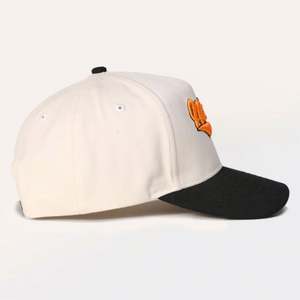 Gorra de Béisbol Bordada Estructurada de 5 Paneles, Bicolor, Unisex, Personalizada con Frutas, para Exteriores, Casual, para las Cuatro Estaciones, Venta al por Mayor - Product Image 3