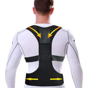 Soporte para Hombros, Cinturón de Soporte para Aliviar el Dolor Lumbar, Corrector de Postura para Hombres y Mujeres - Product Image 1