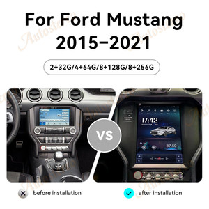 Autostereo Android 14 đài phát thanh xe Navigation đầu đơn vị băng ghi <span class=keywords><strong>CD</strong></span> <span class=keywords><strong>Player</strong></span> cho Ford <span class=keywords><strong>Mustang</strong></span> 2015 2021 DVD stereo Carplay - Product Image 2