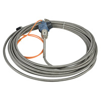 Capteur de niveau d'eau magnétostrictif pour réservoir, tige flexible, protection IP67, sortie 4-20mA à deux fils, acier inoxydable