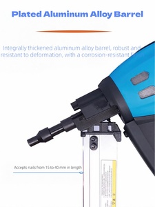 Pistola Clavadora Eléctrica de Grado Industrial Toua GSN40B, la Más Vendida, Clavadora y Grapadora, Pistola de Gasolina de 4.0Ah para Trabajos en Concreto y Madera - Product Image 6