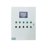 Armoire de commande PLC à écran tactile pour alimentation en eau, armoire complète basse tension pour pompe à eau industrielle, contrôle de pression constante