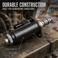 YN35V00020F1 YN35V00019F1 KWE5K-31/G24D40 Électrovanne pour Kobelco SK100-5 SK120-5 SK200-5 SK200-6 SK210-6 SK220-5 SK330-6