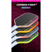 Raquette de pickleball en fibre de carbone brute T700, raquette de compétition de 16 mm avec poignée confortable, entraînement junior