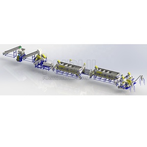 Línea de Lavado y Limpieza de Película de Plástico PE de Alto Rendimiento PURUI para Reciclaje de Residuos con Trituradora Granuladora - Product Image 3