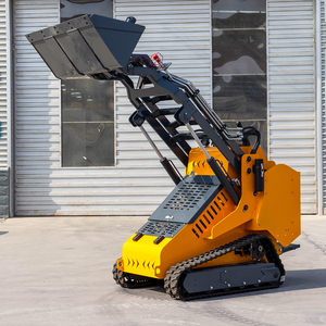 Livraison gratuite <span class=keywords><strong>Mini</strong></span> <span class=keywords><strong>Skid</strong></span> Steer <span class=keywords><strong>Loader</strong></span> Forest Mulcher roue de tondeuse à gazon/noyau léger chenillé y compris moteur/moteur facile - Product Image 5