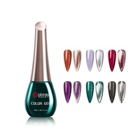 Mobray Vernis à ongles en gel de couleur personnalisé avec logo privé, vernis à ongles en gel à faire tremper, lampe UV/LED, vernis à ongles en gel pour la vente en gros aux femmes