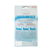 Pack de glace instantanée à impression personnalisée 100g Fournitures de thérapie de réadaptation Packs chauds et froids 100*150mm Nylon JP