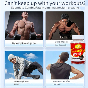 Label privé Comprimés de <span class=keywords><strong>musculation</strong></span> pré-entraînement Supplément Créatine Monohydrate Pilules énergétiques Gommes à la créatine pour la croissance musculaire - Product Image 4