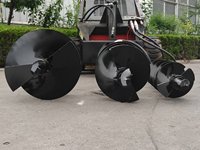 Foreuse hydraulique rotative BLVE pour mini-chargeuse, accessoire de forage de trous de poteaux, engrenage universel à pompe rapide pour la construction