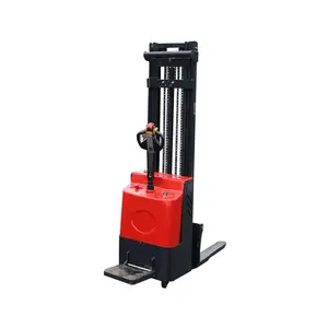 Full Electric Stacker Stand Drivie Full Electric Pallet Bangladesh Stacker Forklift 1.5ton 3.5m Electric Pallet Stacker On Sale