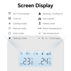 Beok BOT-R15W图雅WiFi燃气锅炉冷暖室内恒温器 - Product Image 2