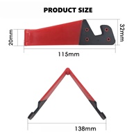 Support de tablette personnalisé avec logo, cadeaux promotionnels, support universel pour téléphone portable en forme de V, support de téléphone portable/iPad en plastique
