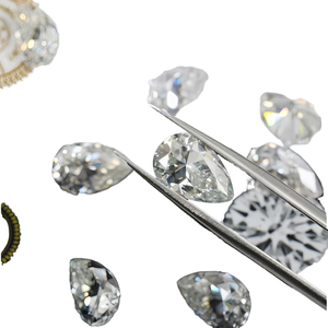 Messi Gems White D VVS-VS <strong>Moissanite</strong> Pear Cut <strong>Diamond</strong> <strong>Tester</strong> GRA Certified Wholesale Loose Gemstones - Product Image 3