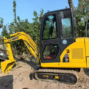 Excavadora de cadenas Komatsu PC20 usada |   Motor Original Japonés |   En Buen Estado de Funcionamiento |   Mini Excavadora en Venta - Product Image 1