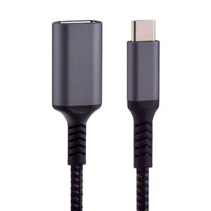 0,<span class=keywords><strong>2</strong></span> M Geflochten Langlebige Adapter Kabel OTG USB 3.0 Kabel Typ C für U festplatte/Festplatte/Tastatur - Product Image 4