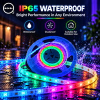 Bande lumineuse O2 RGBIC COB 19W 24V, éclairage d'ambiance intelligent synchronisé avec la télévision, rétroéclairage pour la décoration de la maison de nouvelle génération