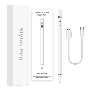 Lápiz de dibujo activo universal inteligente, lápiz óptico táctil con <span class=keywords><strong>punta</strong></span> <span class=keywords><strong>fina</strong></span> para <span class=keywords><strong>Apple</strong></span>, Android, pantalla capacitiva, bolígrafo capacitivo para teléfono - Product Image 6