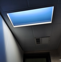 Plafonnier LED intelligent intégré ultra-fin Skylight 2200-10000K, lumière naturelle simulée, lumière du soleil, plafonnier Bluesky
