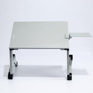 Support pour ordinateur portable en alliage d'aluminium T8, table de lit réglable en hauteur avec dissipation thermique pour une utilisation à domicile ou au bureau - Product Image 4