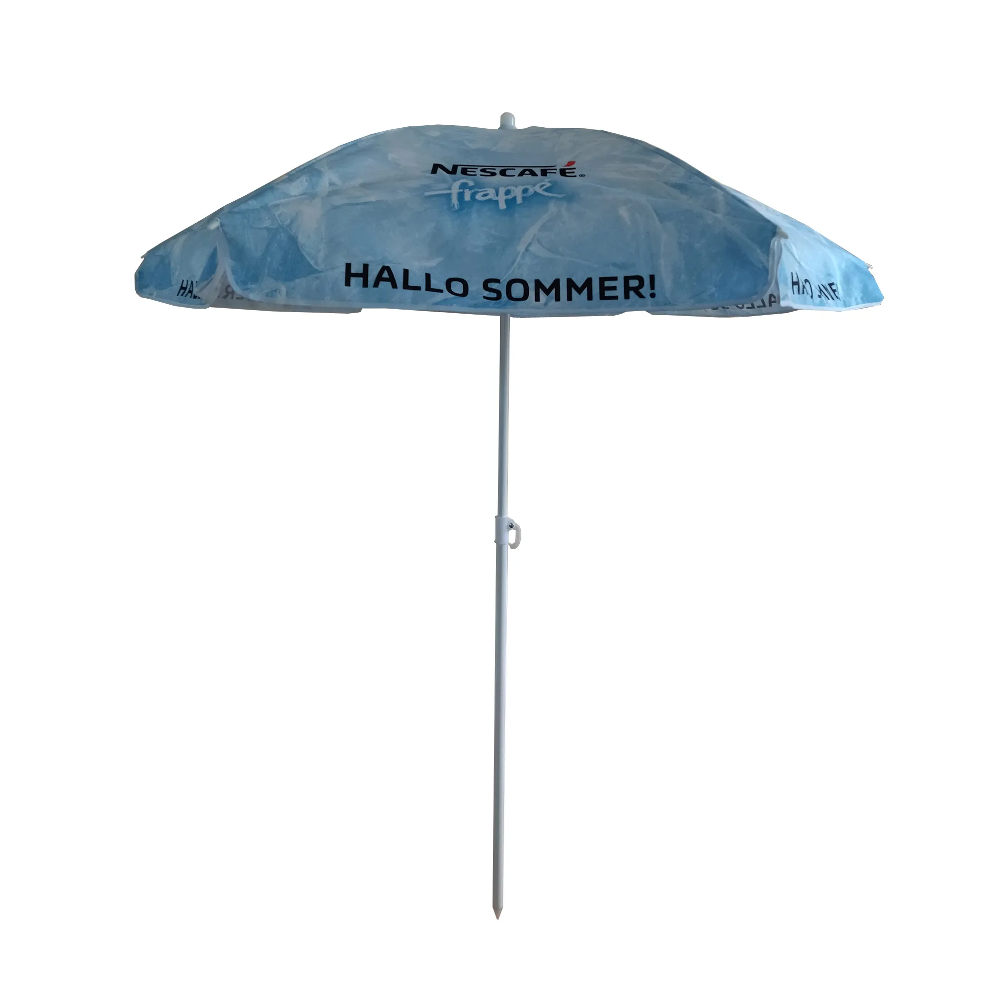 Пляжный зонт с цифровой печатью небольшого размера
