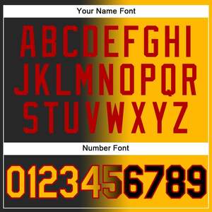 LTOCMKIY Sweat-shirt de baseball personnalisable pour jeunes Noir Or Gradient Pullover Hoodie avec fermeture éclair Nouveauté Design pour garçons - Product Image 4