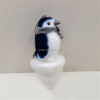 Souvenir petits cadeaux personnalisé dessin animé polystyrène flocage pingouin jouets en peluche fête mariage Decoracion autre décor à la maison