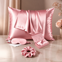 Taie d'oreiller de luxe personnalisée 100% soie avec fermeture éclair dissimulée, taie d'oreiller en soie de mûrier avec boîte cadeau