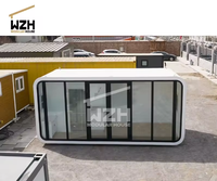 Oficina Compacta en Contenedor Dúplex de 20 pies, 2 Dormitorios, 1 Baño, Diseño Moderno Impermeable y Ecológico para Proyectos de Ecoturismo