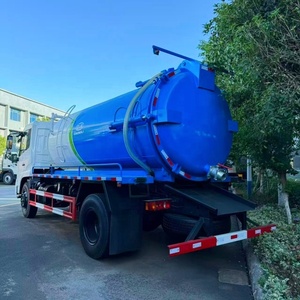 Camion de vidange des eaux usées Dong Feng 8000L / Véhicule de nettoyage des égouts / Déboucheur pour services de canalisations d'eau de pluie - Product Image 5