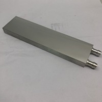 40*160*12mm Châssis Serveur Boîtier d'ordinateur Smart Electronics Aluminium Water Cooling Block Liquid Cooler Heatsink pour CPU et GPU