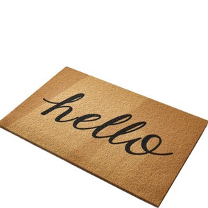Tapis d'entrée en imitation fibre de coco Vast Ocean, motif animaux mignons, lavable, 60x90cm - Product Image 5