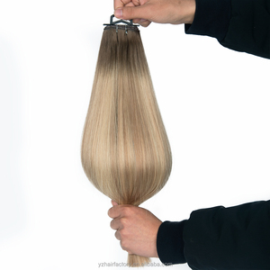 ผมต่อแบบ Genius Butterfly Weft ของแท้จากรัสเซีย ผมแท้ Genius Butterfly Weft แบบขายส่ง ผมต่อ Genius Butterfly Weft แบบ Remy - Product Image 5
