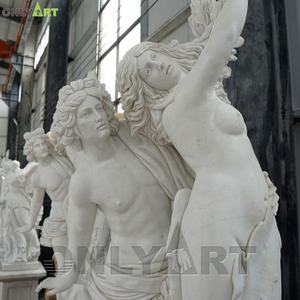 Statues en marbre de sculpture grecque grandeur nature <span class=keywords><strong>Apollon</strong></span> <span class=keywords><strong>et</strong></span> <span class=keywords><strong>Daphné</strong></span> de jardin en stock - Product Image 2