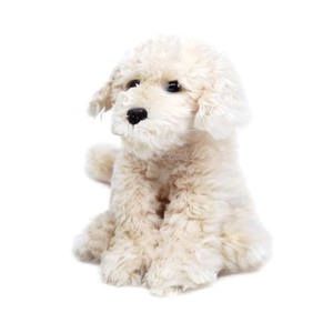 Peluche de Perro Poodle Labradoodle Ecológico Estándar CPC CE, Juguete de Peluche Beige de Primera Calidad, Peluche de Anime Personalizado al por Mayor - Product Image 2