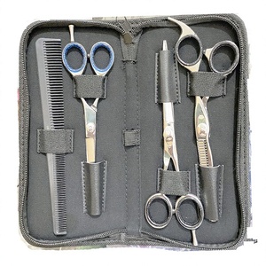 ASAP BEAUTY PAKISTAN Eco-Friendly Stainless Steel SUS 440c Salon Scissors Set Long <b>Heavy</b>-<b>Duty</b> Blades for Hair Extension - Product Image 2