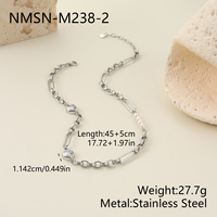 Ensemble de bijoux en cristal de cœur avec perles d'eau douce naturelles délicates de qualité supérieure, collier et bracelet en acier inoxydable, bijoux imperméables