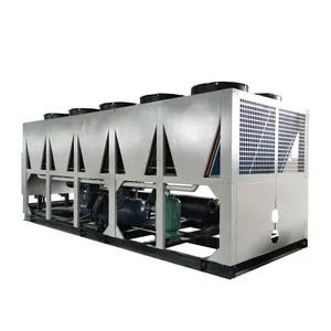 50 Kw 150kw 200 Kw Koelapparatuur Ijsbaan Voedingsindustrie Luchtgekoelde Glycol Chiller