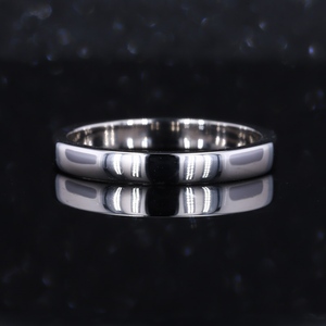 Aliança de Casamento Personalizável em Ouro Sólido 9k 14k 18k e Prata Lisa para Mulheres e Homens - Product Image 5