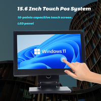 Оптовая продажа OEM/ODM: 15,6-дюймовая POS-система с сенсорным экраном Windows, кассовый аппарат для розничной торговли, прямые поставки с завода