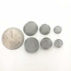 20 50 80 100 150 200 마이크론 스테인레스 스틸 짠 와이어 메쉬 필터 캡 테 돔 스크린 스트레이너 - Product Image 4