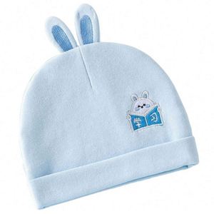 Venta al por Mayor de Gorros Cálidos de Algodón para Bebés Recién Nacidos con Estampado de Puntos y Dibujos Animados, Diseño Unisex para Playa y Uso Diario, Personalizables - Product Image 3