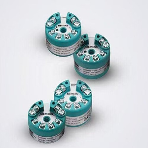 SITRANS TR200, Sensor de Temperatura de Dos Cables con Montaje en Riel DIN, Salida Analógica de 4-20mA, Compatible con PT100 y Tipo K - Product Image 1