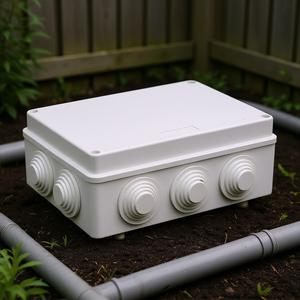 <b>Outdoor</b> Junction Box 150X110X70mm With <b>Cable</b> Gland Holes Waterproof For Electrical Connections - Product Image 3