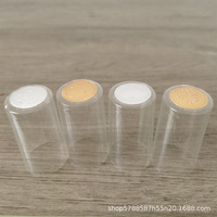 Capsule de bouteille de vin rouge Couvercles en plastique thermorétractables en PVC avec bande détachable