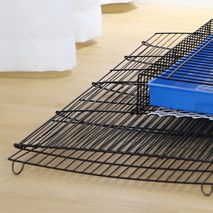 <span class=keywords><strong>Cage</strong></span> à oiseaux de luxe en gros, grande <span class=keywords><strong>cage</strong></span> en fer pour perroquet, motif solide, avec plateau en plastique, style villa artistique - Product Image 4