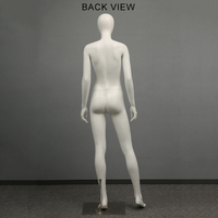Maniquí de cuerpo completo para mujer, maniquí femenino de pecho y grasa de talla grande, Color blanco, 180cm, a la moda