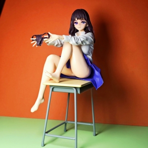 La Sœur Aînée au Bureau - Figurine de collection d'art anime sexy, modèle de beauté anime adulte, ornement décoratif - Product Image 1