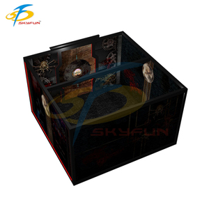 Parc d'attractions intérieur/extérieur, cinéma <span class=keywords><strong>VR</strong></span> 9D, salle d'évasion, <span class=keywords><strong>jeux</strong></span> multijoueurs avec fibre de verre pour utilisation dans les centres commerciaux - Product Image 2